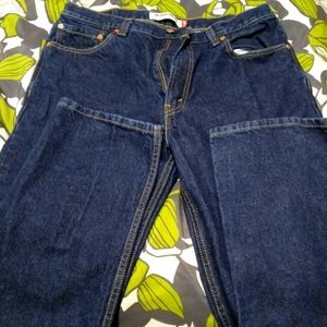 Levi Men's Blue Jeans 36x32 Regular Fit